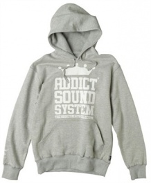Addict Mens Sound System Overhead Hoody Athletic